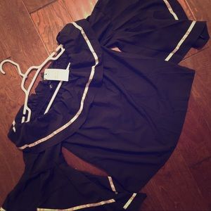 Off the shoulder top with wide sleeves! NWT